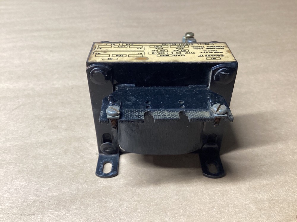 Square D 9070 Machine Tool Control Transformer 9070 Type E0-1 #101F130PR6*CO