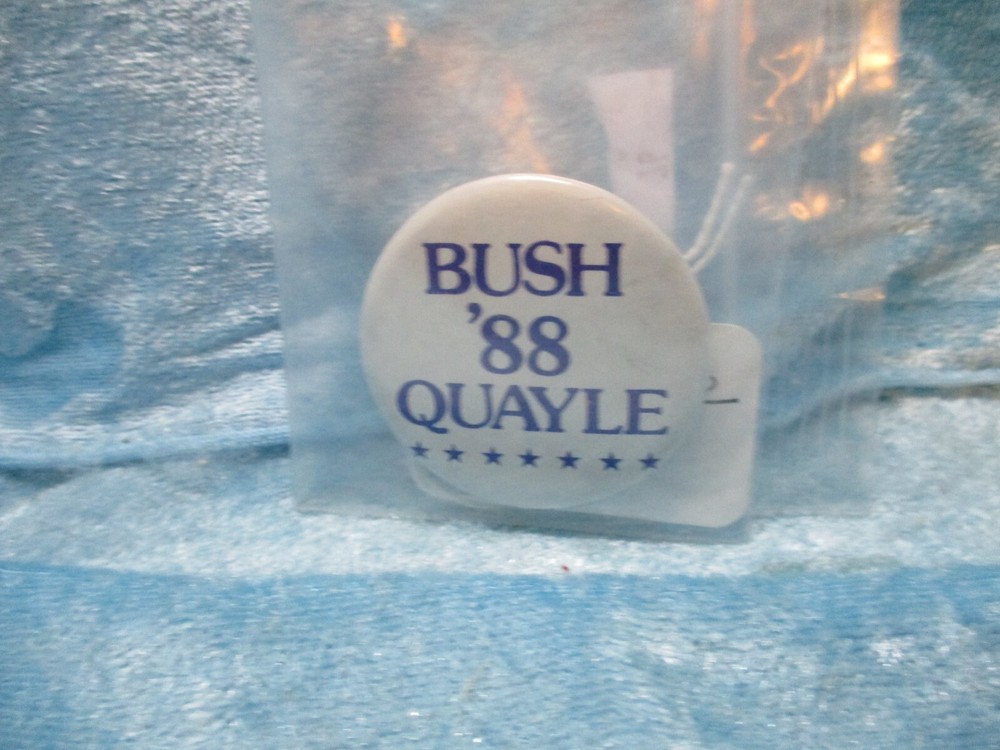 Bush Quayle 88 Campaign Button