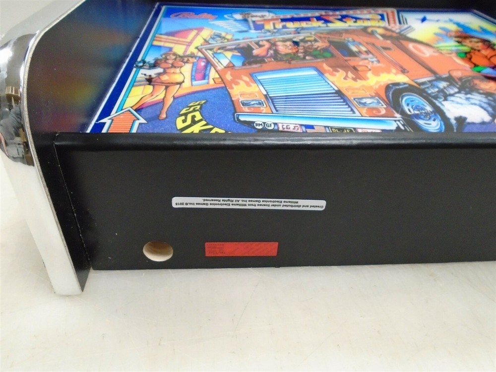 Bally Truck Stop Pinball Head LED Display light box