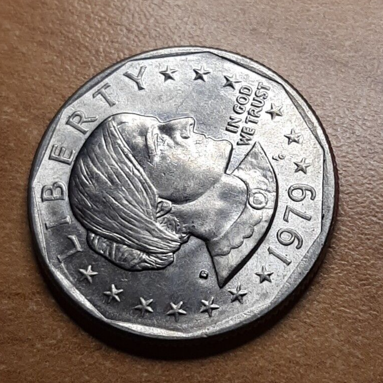Susan B. Anthony Clad Coin 1979 D Denver Mint 1D Nice Not Silver