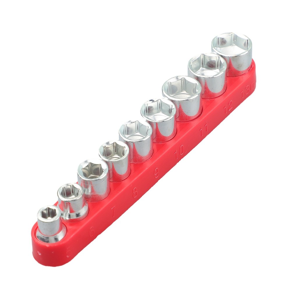9 Pieces/set Hexagon Key Socket Combination 1/4 Inch Handle Hexagon Socket