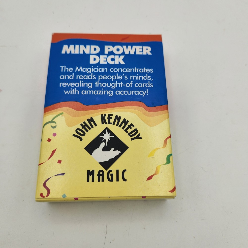 Mind Power Deck By John Kennedy Magic- Magic Trick- New