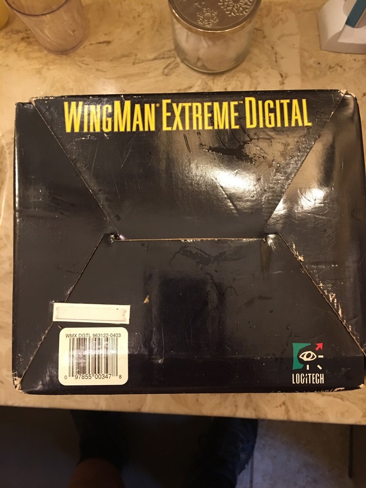 Logitech Wingman Extreme Digital 3D Joystick Used Still In Original Box