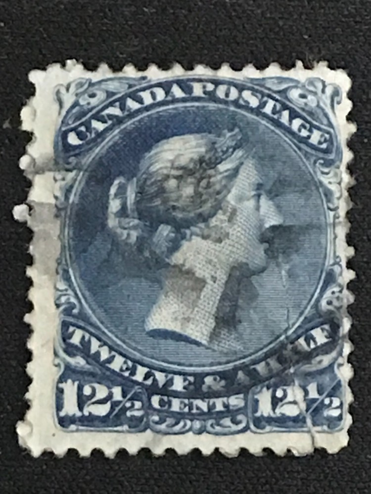 Canada SC #28 Used Torn 1868