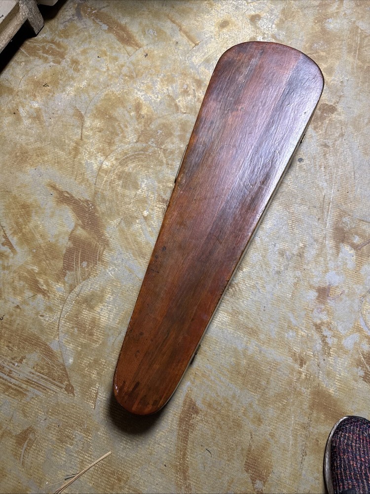 Antique GSB Violin case Natural Wood