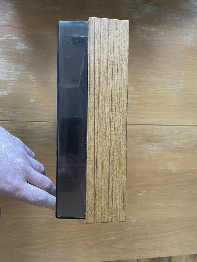 Vintage cassette storage box - hold 30