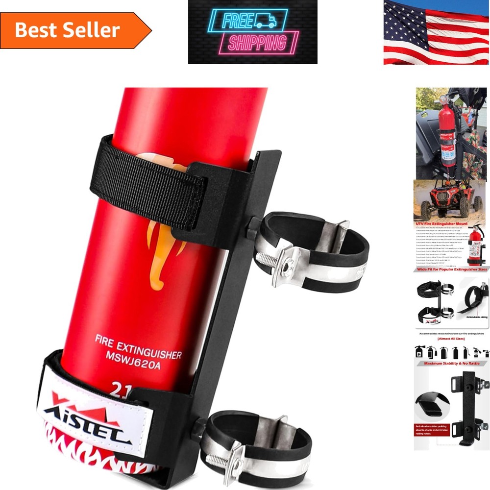 UTV Fire Extinguisher with Mount Kits- Quick Release Roll Bar Fire Extinguisher