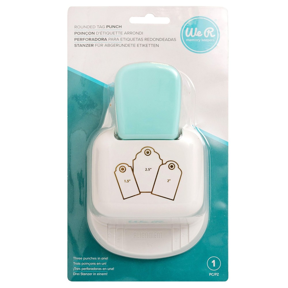 We R 3-In-1 Punch-Rounded Tag
