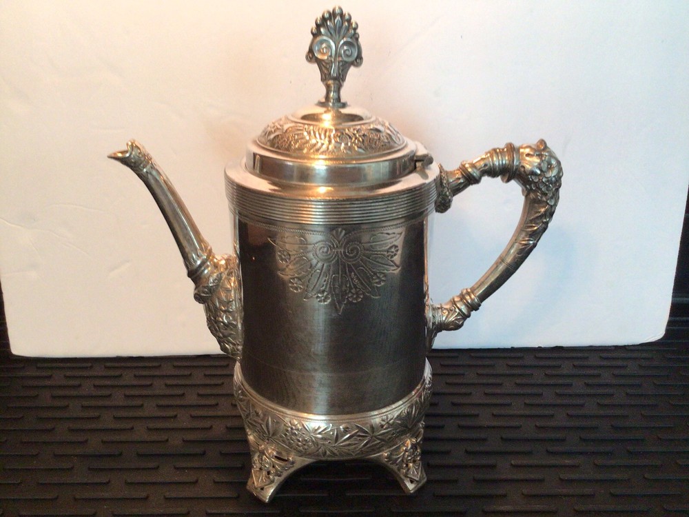 Rogers. Smith & Co. New Haven Conn. Teapot. Approximately 10”