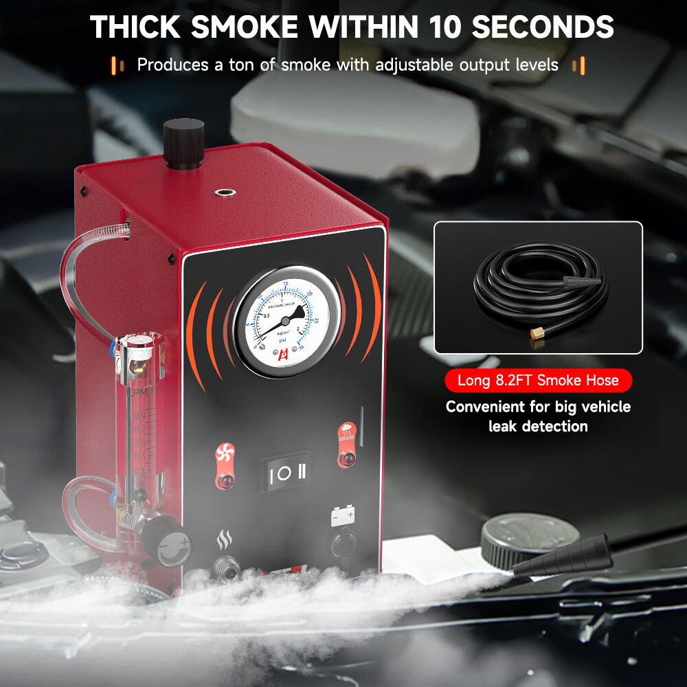 ANCEL EVAP Smoke Machine Vacuum Leak Detection Tester S300 Diagnostic Tool Red
