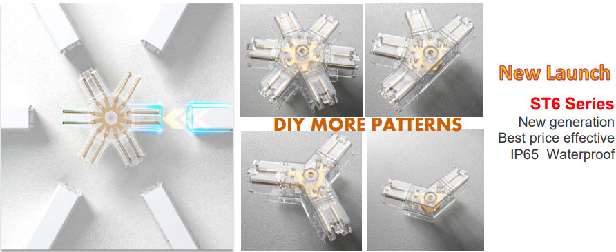 NEW DESIGN - LED Light System - Modular - Modern design LED - Diamond Pattern