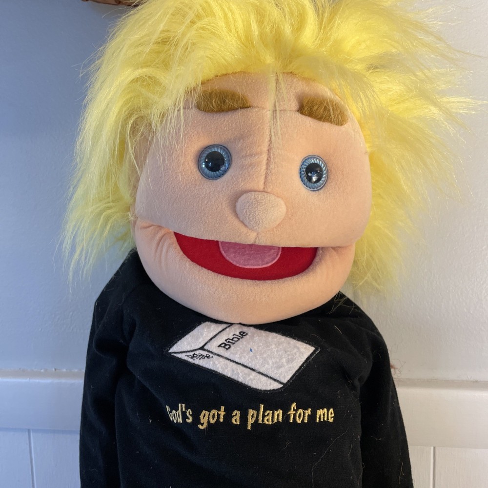 Vintage Boy Puppet 28 Inch