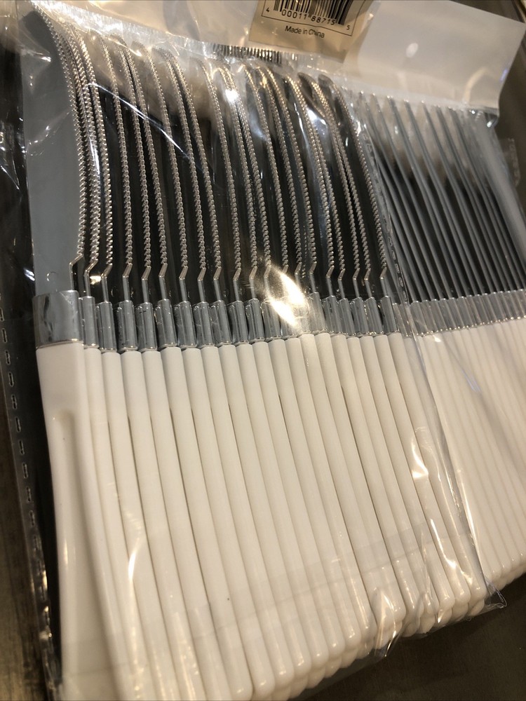 120 Plastic Party Cutlery Spoon Fork Knife Set Wedding Party Event Tableware