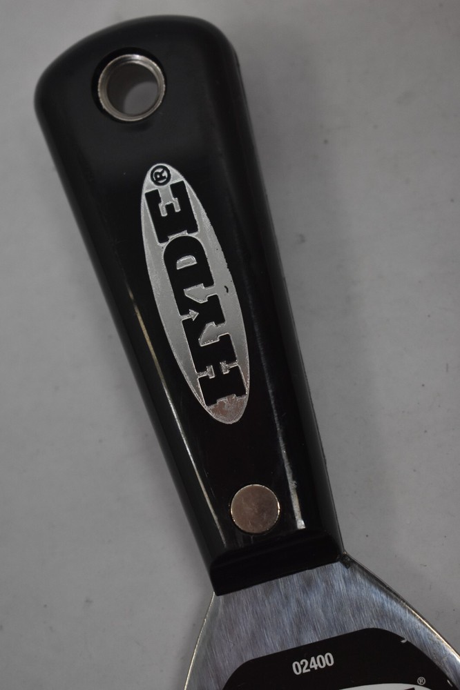Hyde Chisel Scraper Black & Silver Heavy Duty 3" 02400 Edge Tool Painting