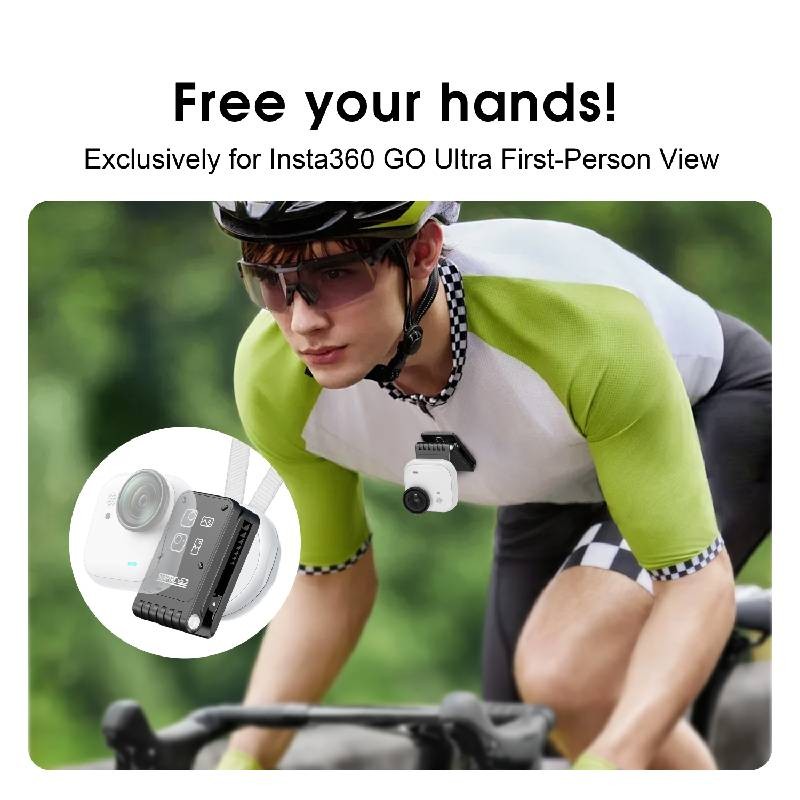 Backpack Clip Holder For Insta360 Go Ultra Camera Quick Release Bracket Mount