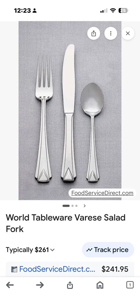 World International 18/10 Silverware