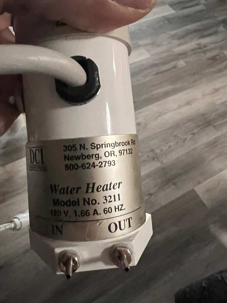 DCI Dental Water Heater Model 3211
