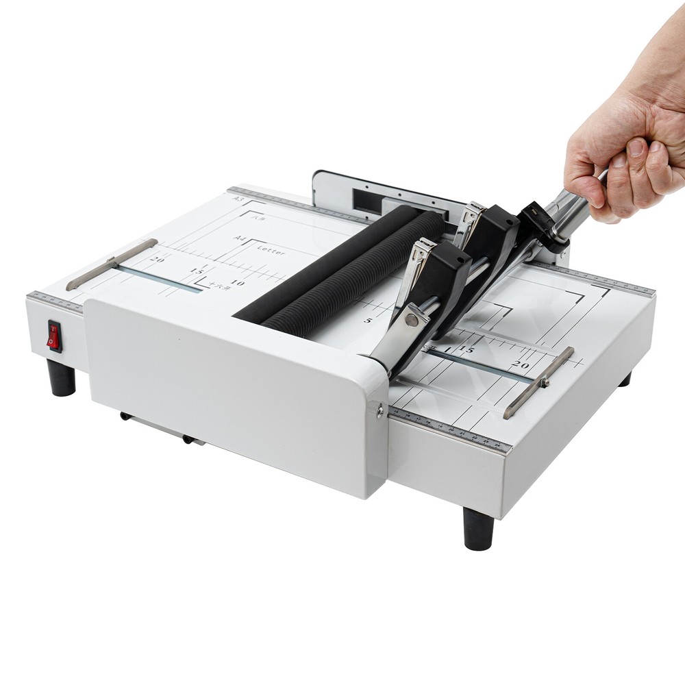 Booklet Making Machine Paper Bookbinding & Folding Printing Booklet Stapling A3