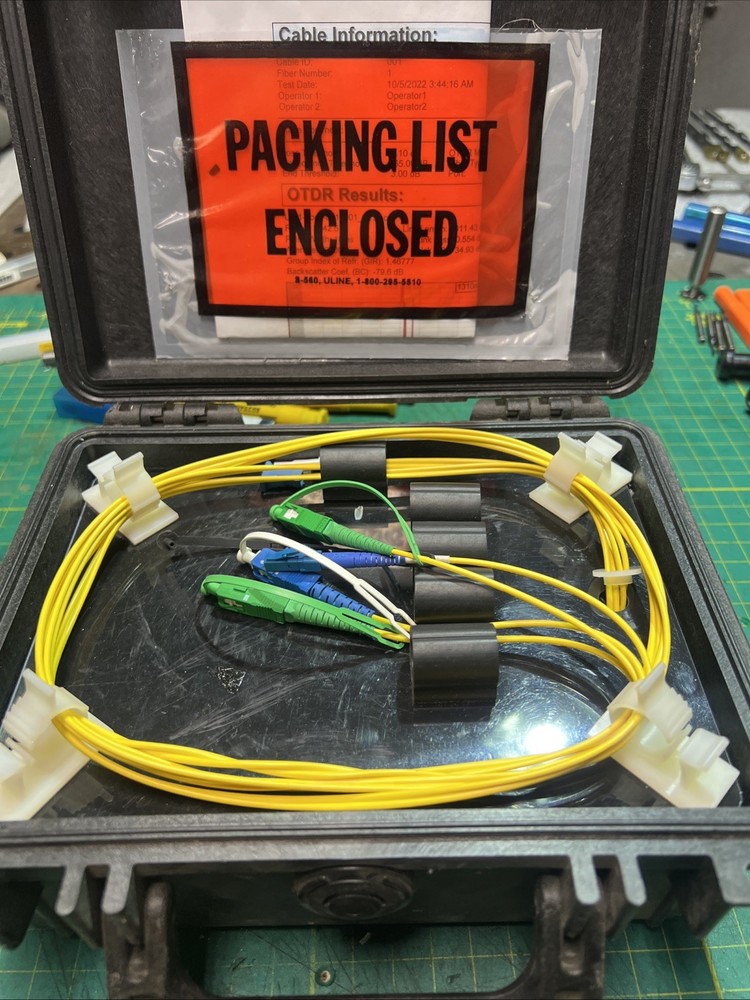 OTDR Launch Box 1KM SM DUPLEX SCA SC/LC