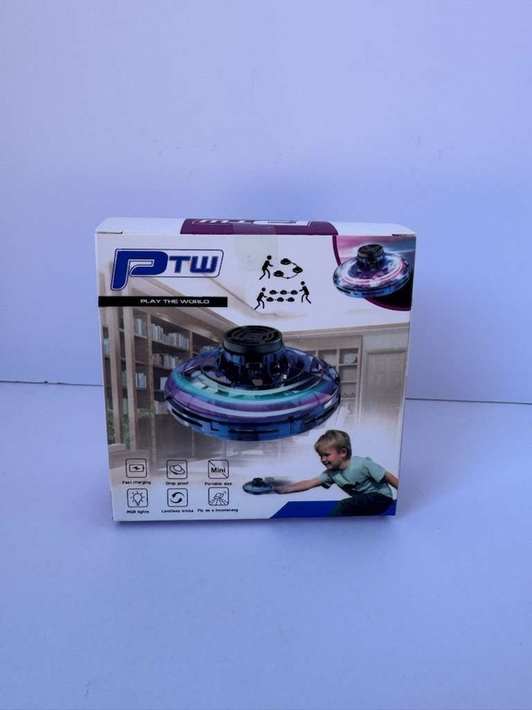Spin Hand Operator-Mini Light Up Rechargeable USB Toy 1 Pc-NEW