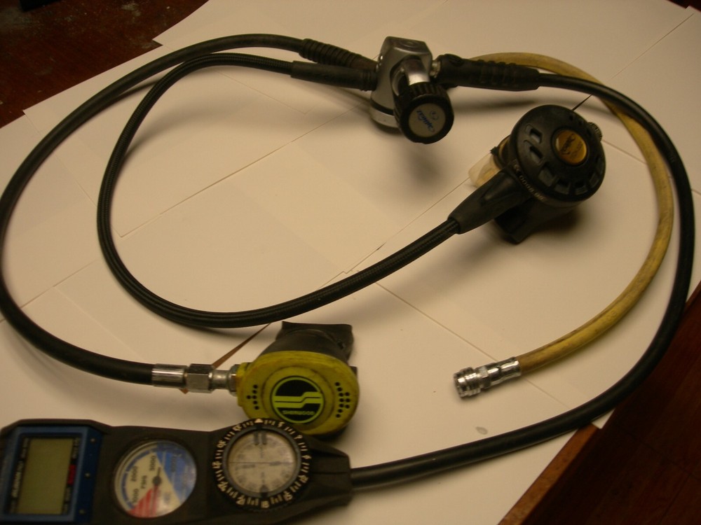 Zeagle Flathead VI Regulator Yoke-84" Hose