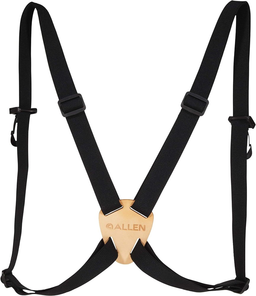 Allen Company 4 Way Adjustable Deluxe Binocular Strap, Black, Multi, One Size