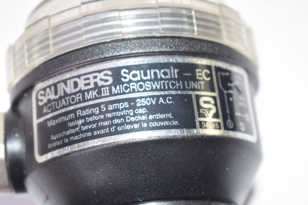 SAUNDERS Saunair - EC Piston Actuator, Actuator MK.III Microswitch Unit Assembly