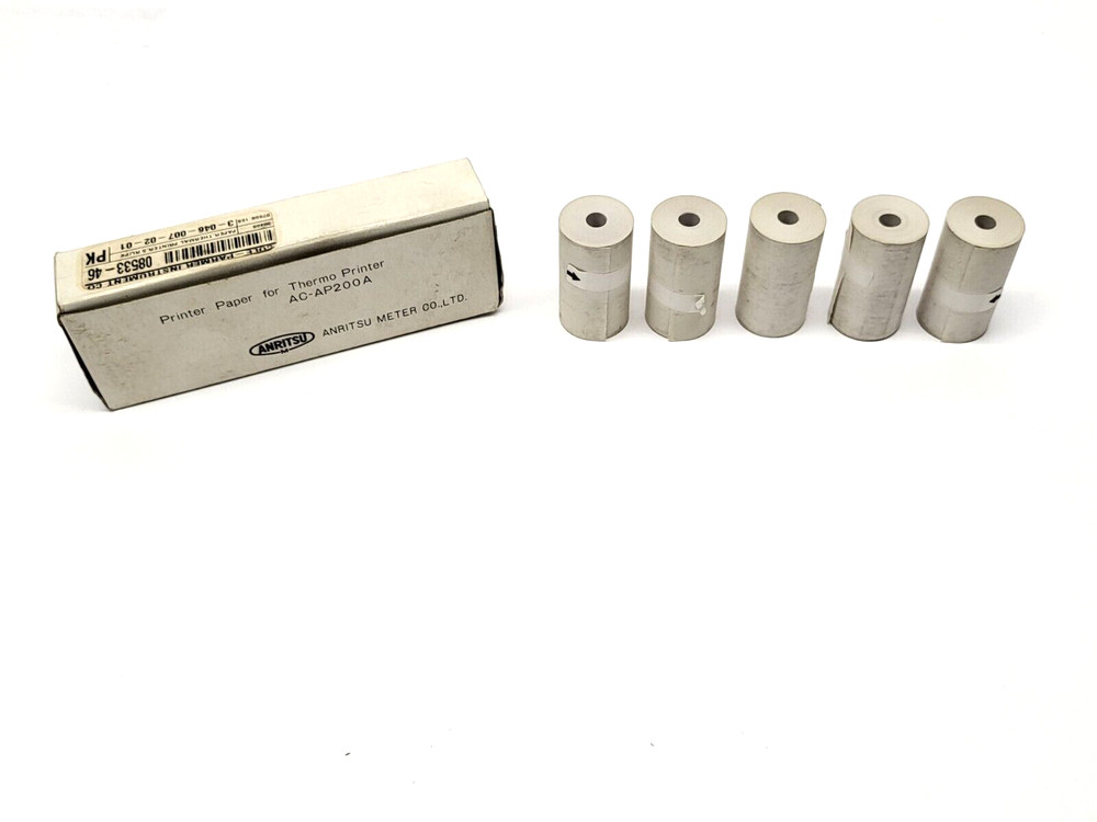Anritsu Printer Paper for AC-AP200A 5 Rolls