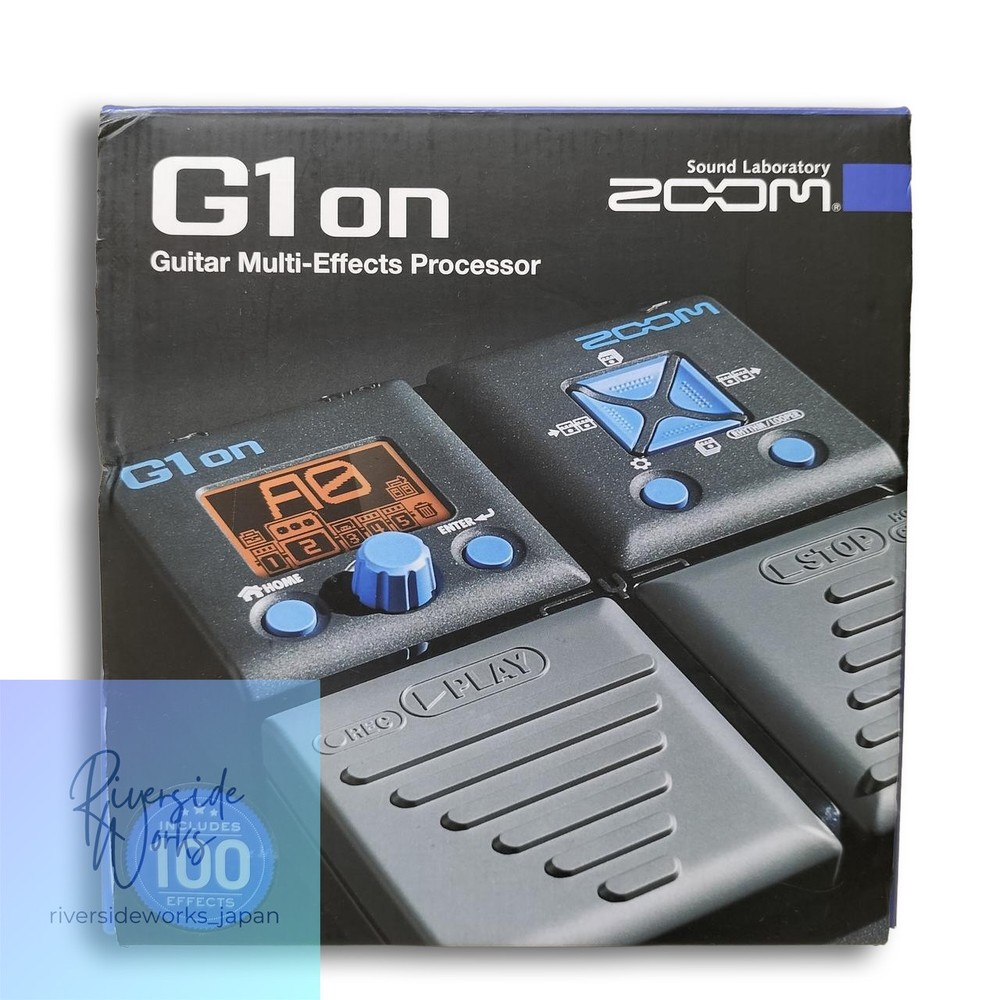 ZOOM G1on Multi-Effects Processor - Compact Guitar Effects JP