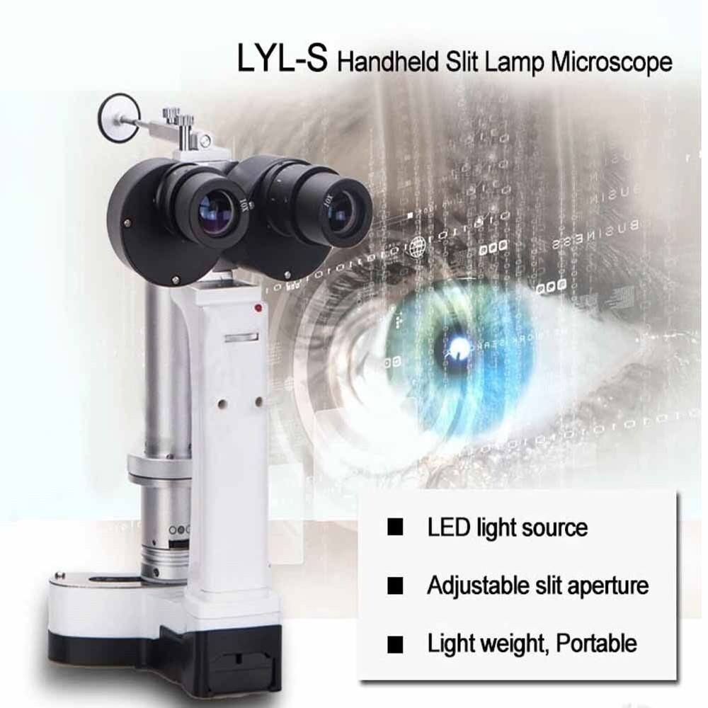 LYL-S Light Weight Slit Lamp Microscope Handheld Microscope Led Light Source