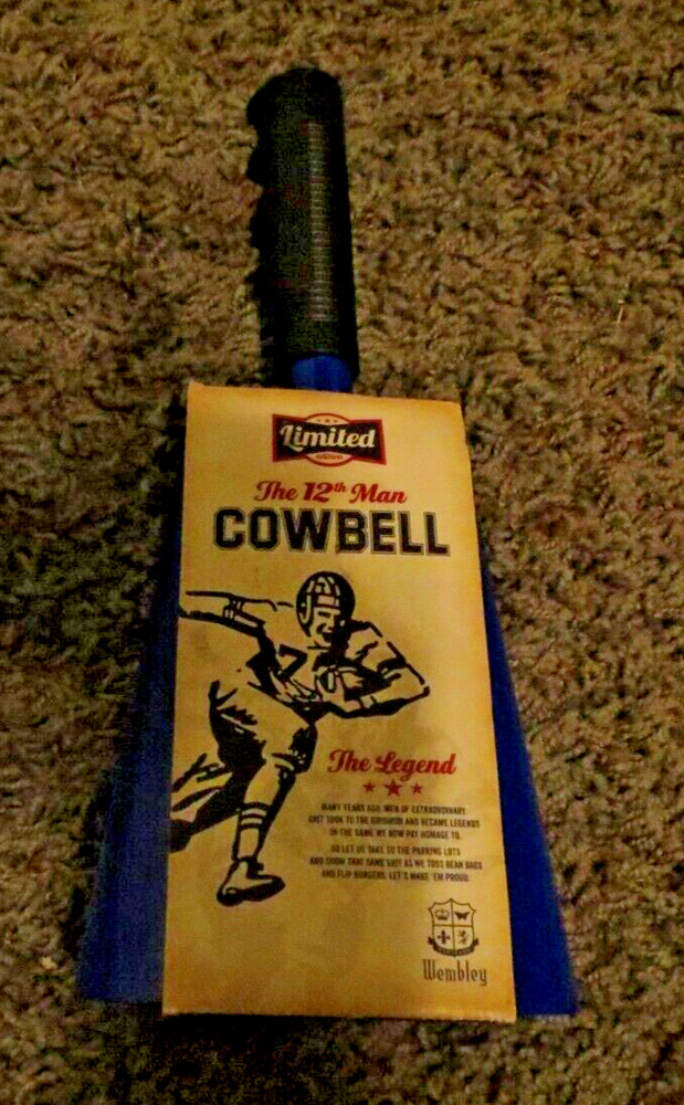Limited edition 12th Man Cowbell
