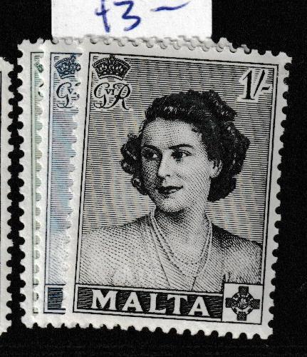 Malta SG 255-57 MNH (2gfe)