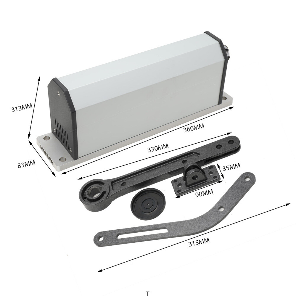 Automatic Electric Swing Door Opener Swing Gate Operator with Remote Controller
