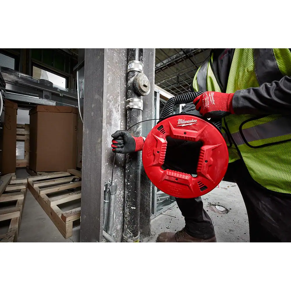 Fish Tape Electrical Cable Puller 100 Ft Polyester Non Conductive Tip NEW