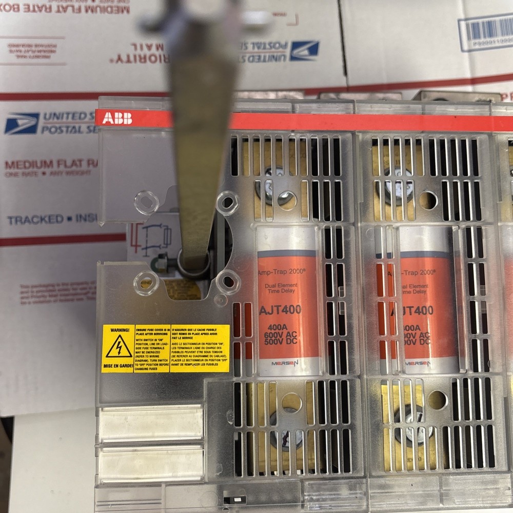 ABB OES400J3 General Purpose Disconnect Switch 600VAC 400A 3Phase