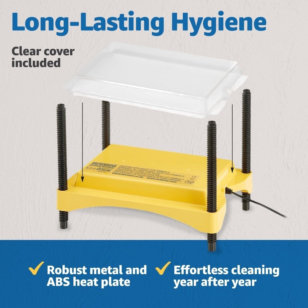 Energy-Saving 12 Watt Brooder Plate - Ideal for Newborn Chicks & Ducklings