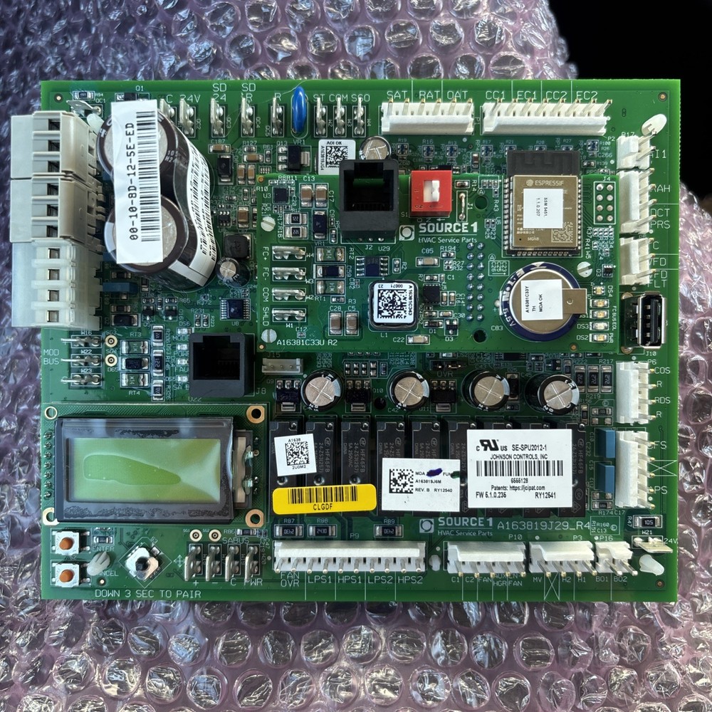 York S1-6555128 Circuit Board 2 Stage W/Comm