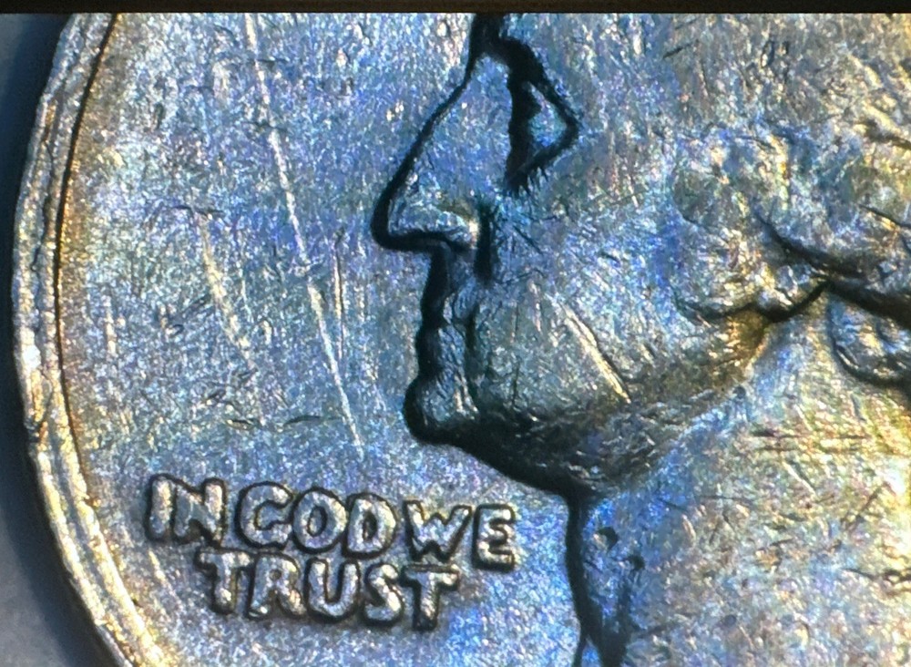 1985-D 25C Washington Quarter - Multiple Errors / Rim Doubling / DDR Errors