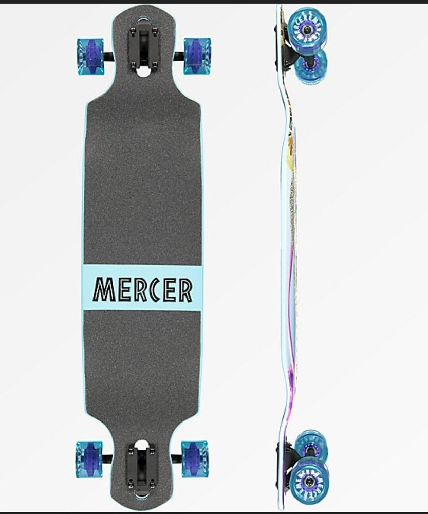 Mercer Rex Wizard 38" Double Drop Through Longboard Complete (Discontinued)