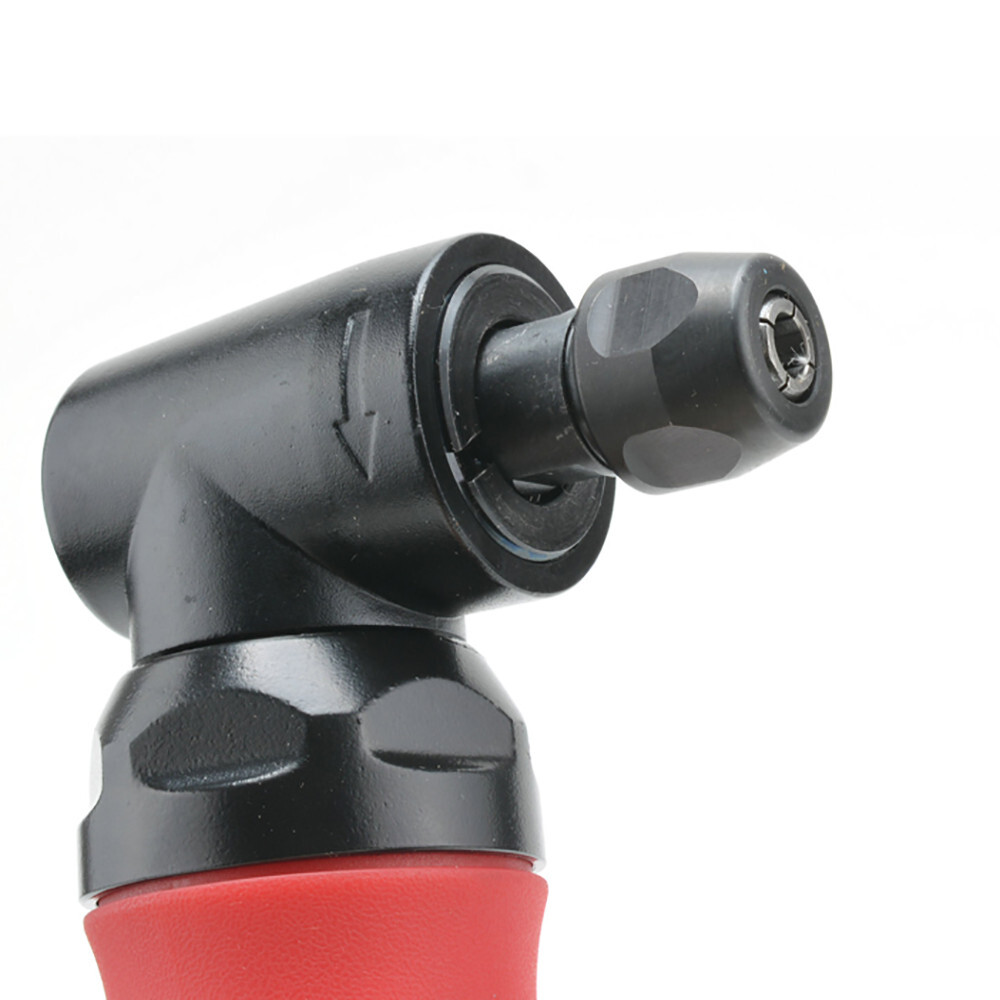 90 Degree Elbow Pneumatic Grinding Machine Right Angle Air Grinder Chuck 6MM New