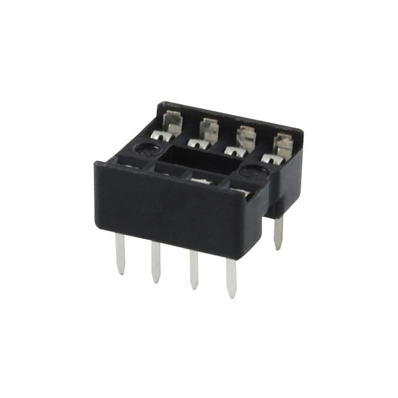 NTE Electronics NTE423-3 Socket For 8-lead DIP Devices 3/pkg