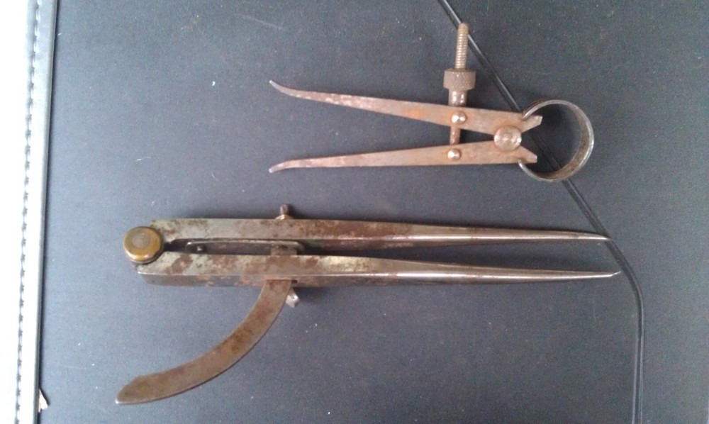 24CC00 P, S & W DIVIDERS & ??? INSIDE CALIPERS