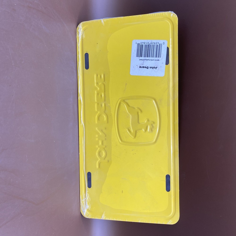 john deere tag Made In USA