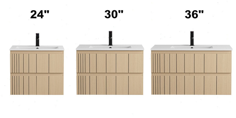 Wall Mounted Bathroom Vanity With Sink