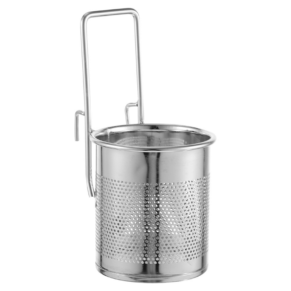 2 Pack Hot Pot Basket Strainer Clip Kitchen with Handle for Boiling
