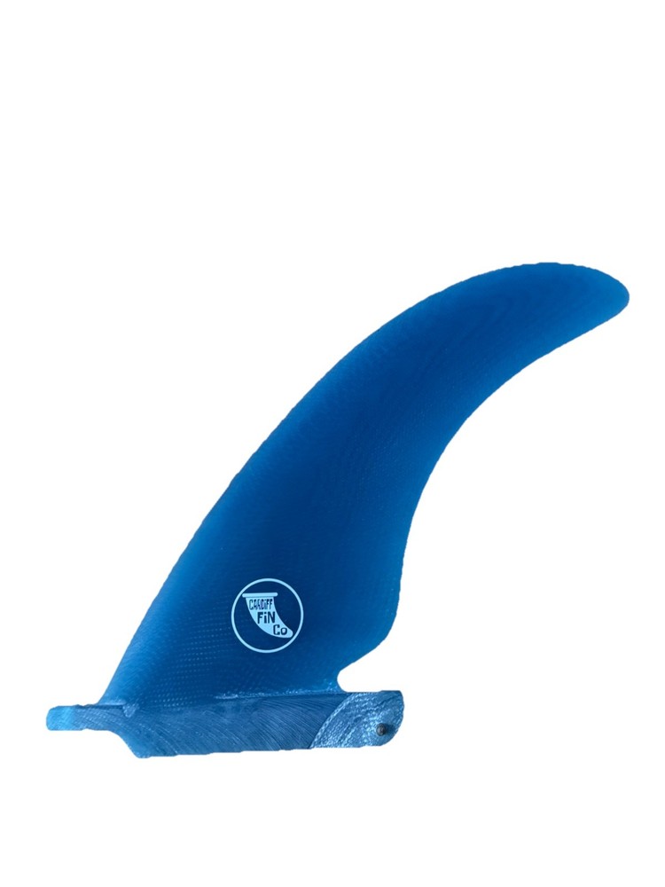 Cardiff Fin 7.25” Cutaway Longboard Fin Blue