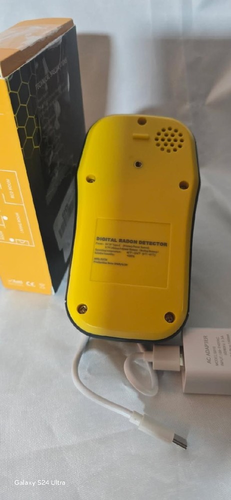Digital Radon Detector Rechargeable Accurate Stable Detection RD-603