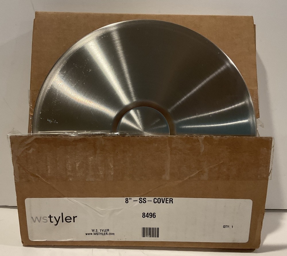 WS Tyler 8496 8"-SS-COVER