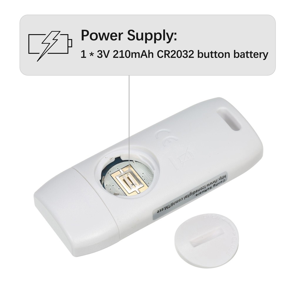 USB Temperature Humidity Data Logger Reusable RH TEMP Datalogger T4D1