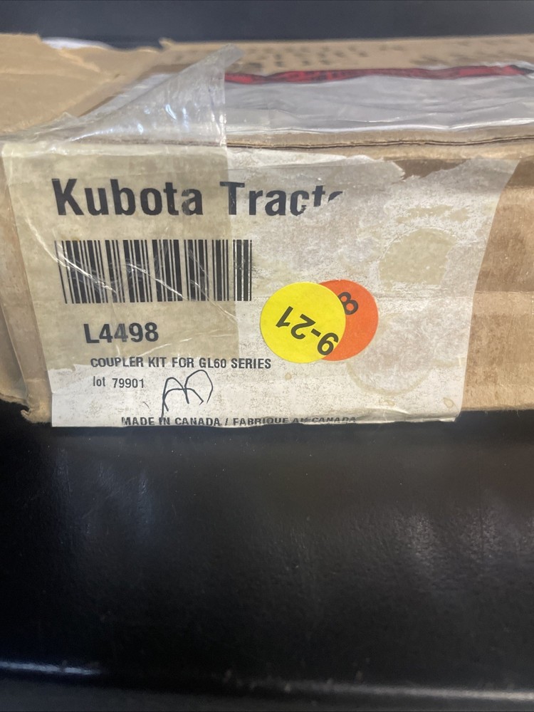 Kubota L4498 coupler Kit GL60 Series